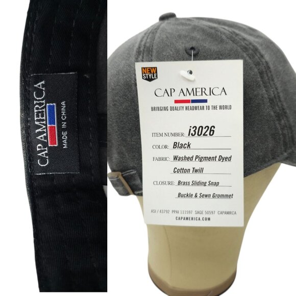 Vista Outdoor Adjustable Strapback Cap Embroidered Trucker Baseball Hat NEW - Picture 8 of 13